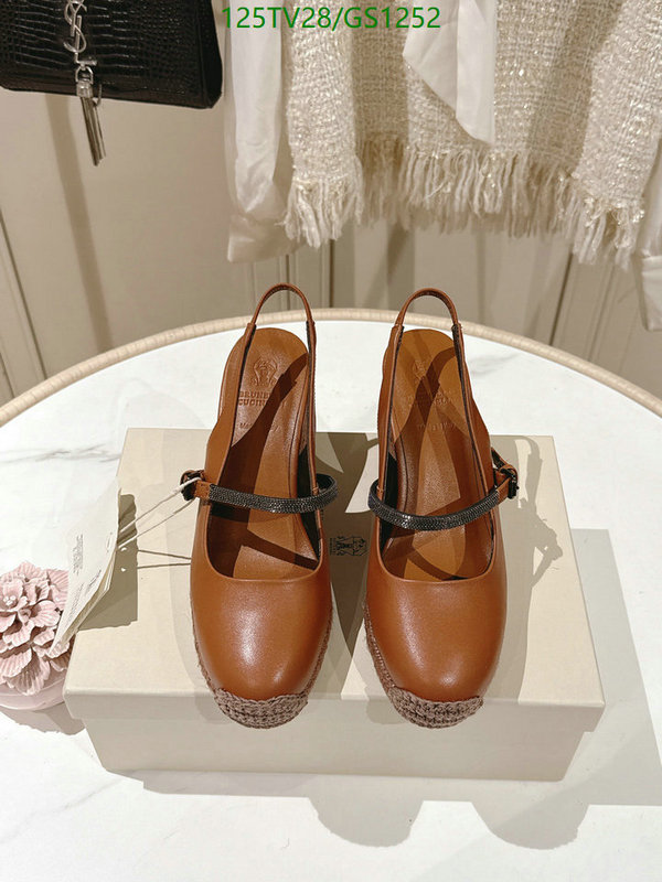 Brunello Cucinelli-Women Shoes Code: GS1252 $: 125USD