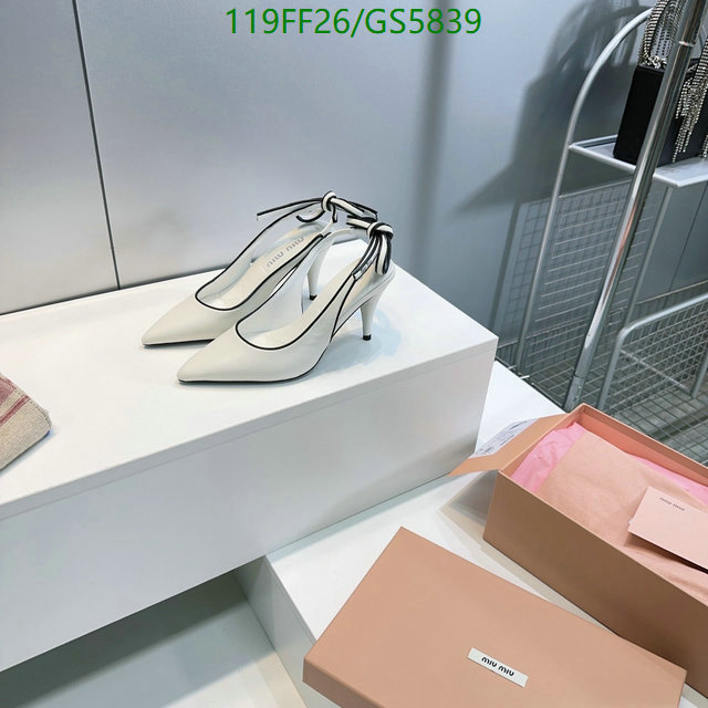 Miu Miu-Women Shoes Code: GS5839 $: 119USD