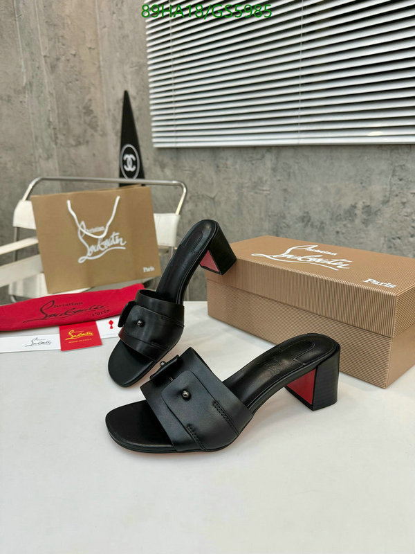 Christian Louboutin-Women Shoes Code: GS5985 $: 89USD