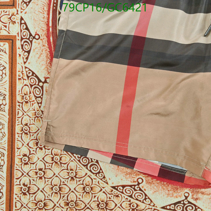 Burberry-Clothing Code: GC6421 $: 79USD