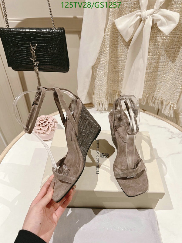 Brunello Cucinelli-Women Shoes Code: GS1257 $: 125USD