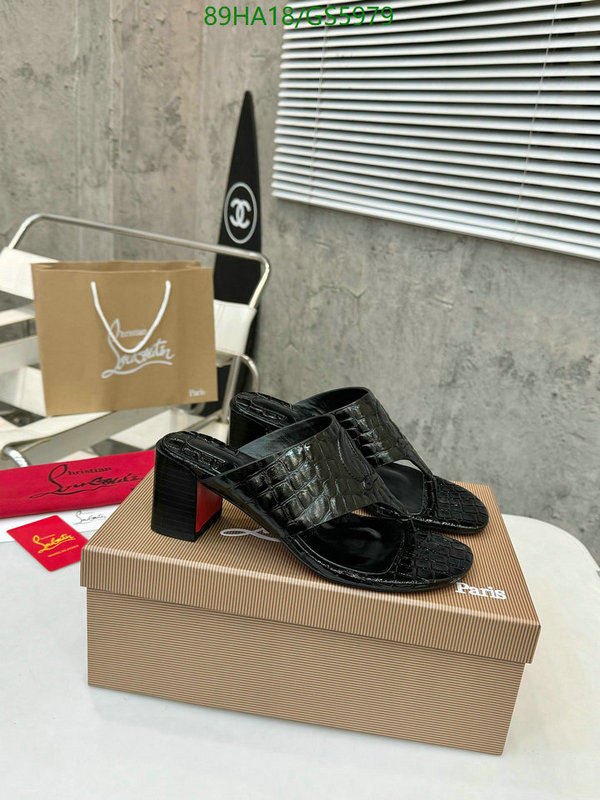 Christian Louboutin-Women Shoes Code: GS5979 $: 89USD