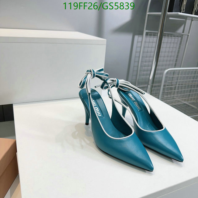 Miu Miu-Women Shoes Code: GS5839 $: 119USD