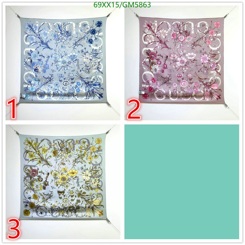 Gucci-Scarf Code: GM5863 $: 69USD