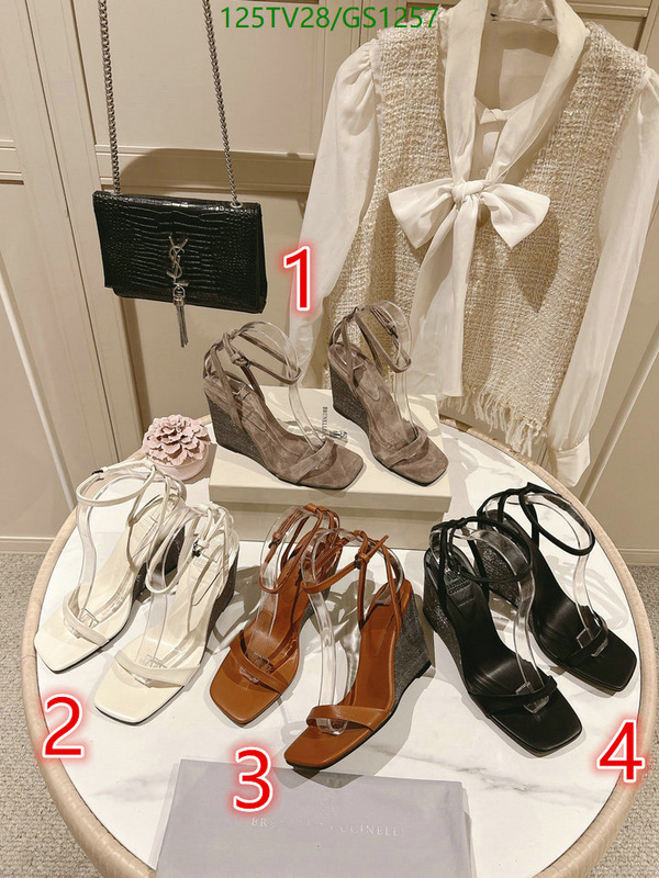 Brunello Cucinelli-Women Shoes Code: GS1257 $: 125USD