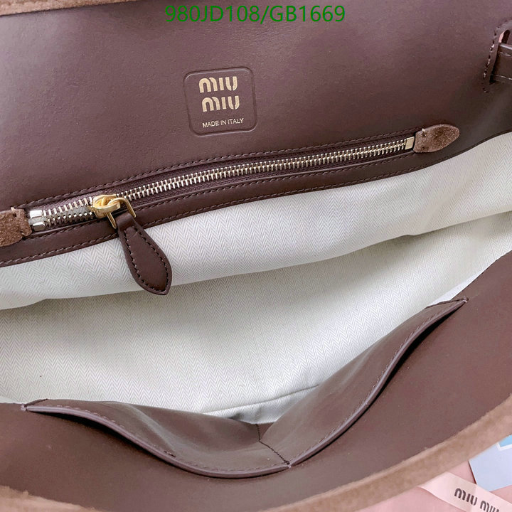Miu Miu-Bag-Mirror Quality Code: GB1669 $: 380USD