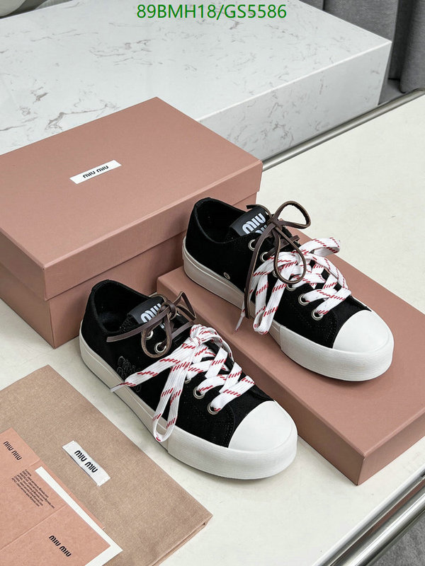 Miu Miu-Women Shoes Code: GS5586 $: 89USD