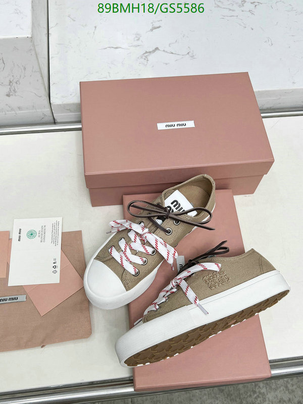 Miu Miu-Women Shoes Code: GS5586 $: 89USD