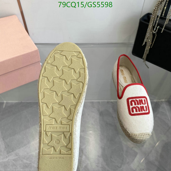 Miu Miu-Women Shoes Code: GS5598 $: 79USD