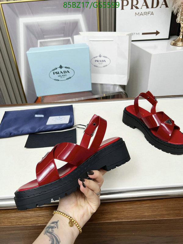 Prada-Women Shoes Code: GS5599 $: 85USD