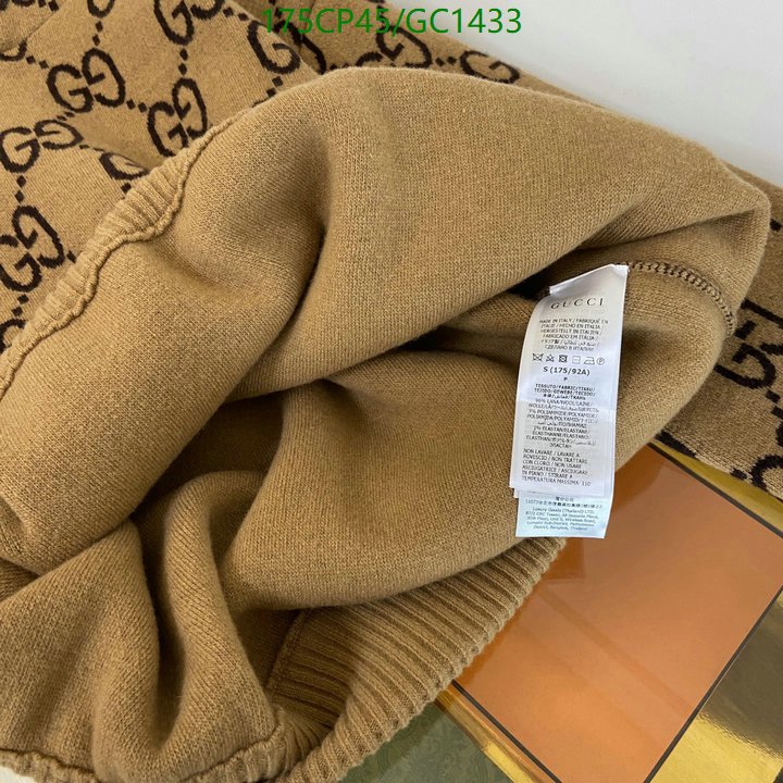 Gucci-Clothing Code: GC1433 $: 175USD
