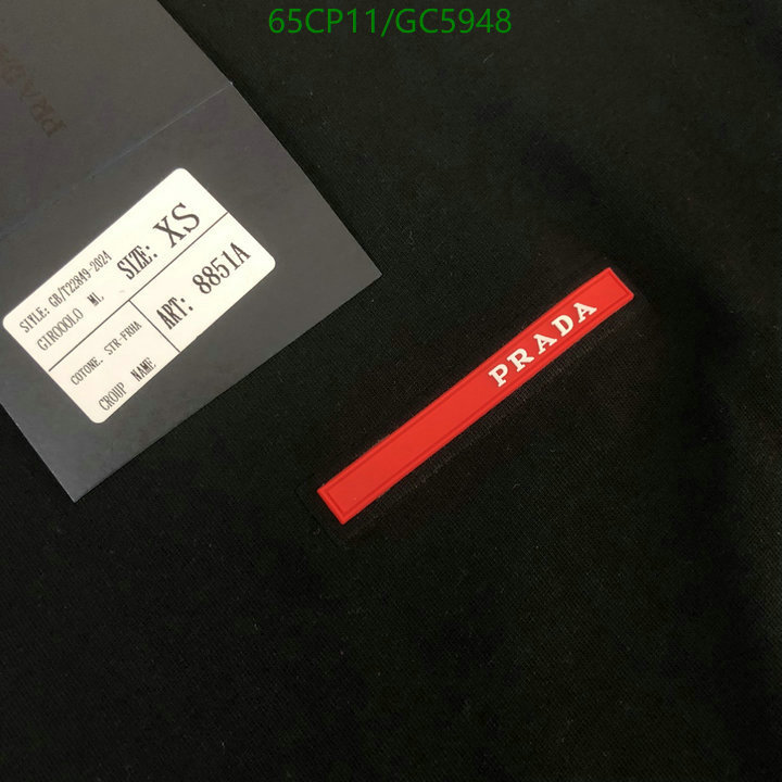Prada-Clothing Code: GC5948 $: 65USD