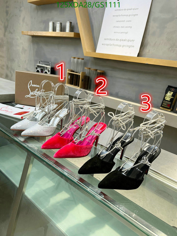 Christian Louboutin-Women Shoes Code: GS1111 $: 125USD