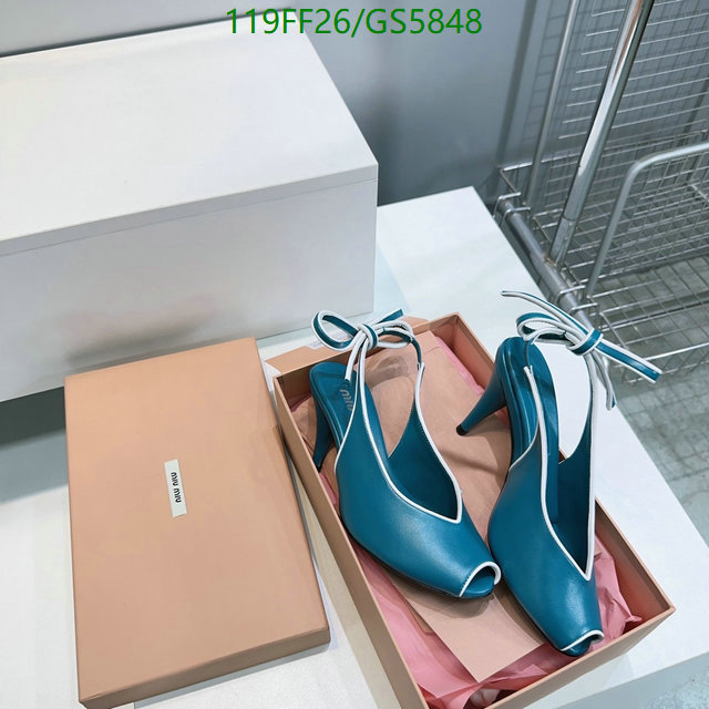 Miu Miu-Women Shoes Code: GS5848 $: 119USD