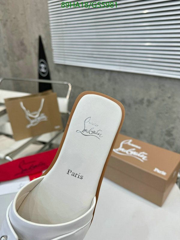Christian Louboutin-Women Shoes Code: GS5981 $: 89USD