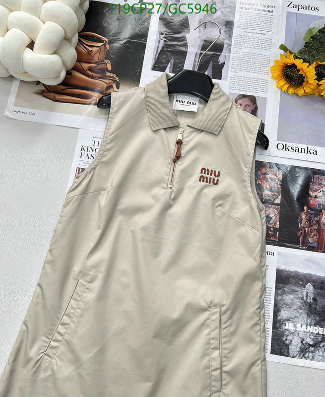 MIUMIU-Clothing Code: GC5946 $: 119USD