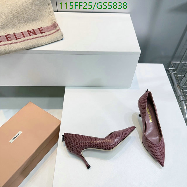 Miu Miu-Women Shoes Code: GS5838 $: 115USD