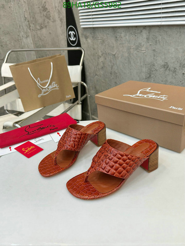 Christian Louboutin-Women Shoes Code: GS5982 $: 89USD