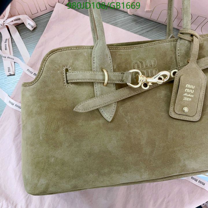 Miu Miu-Bag-Mirror Quality Code: GB1669 $: 380USD