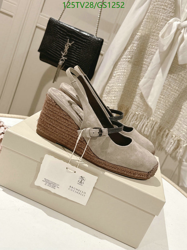 Brunello Cucinelli-Women Shoes Code: GS1252 $: 125USD