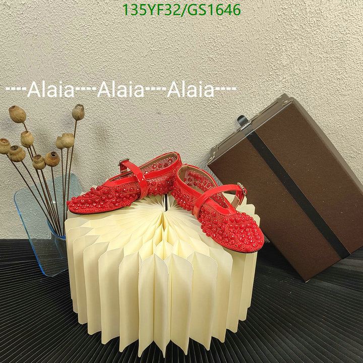 ALAIA-Women Shoes Code: GS1646 $: 135USD