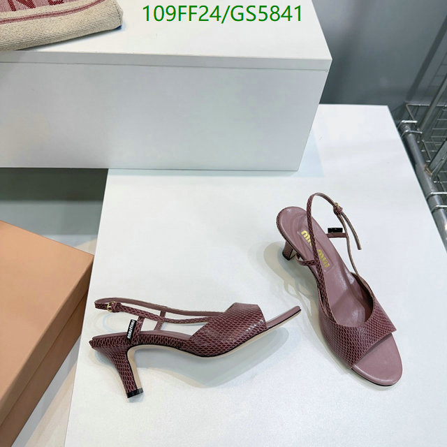 Miu Miu-Women Shoes Code: GS5841 $: 109USD