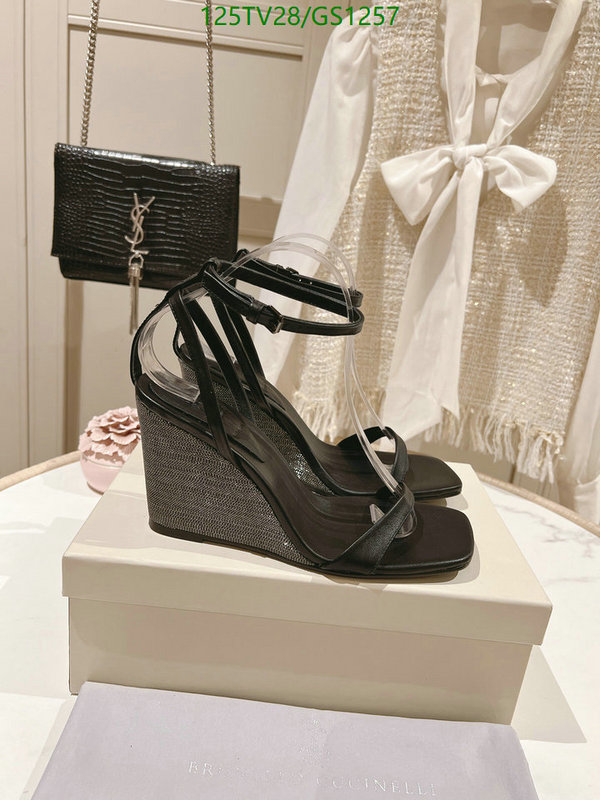 Brunello Cucinelli-Women Shoes Code: GS1257 $: 125USD
