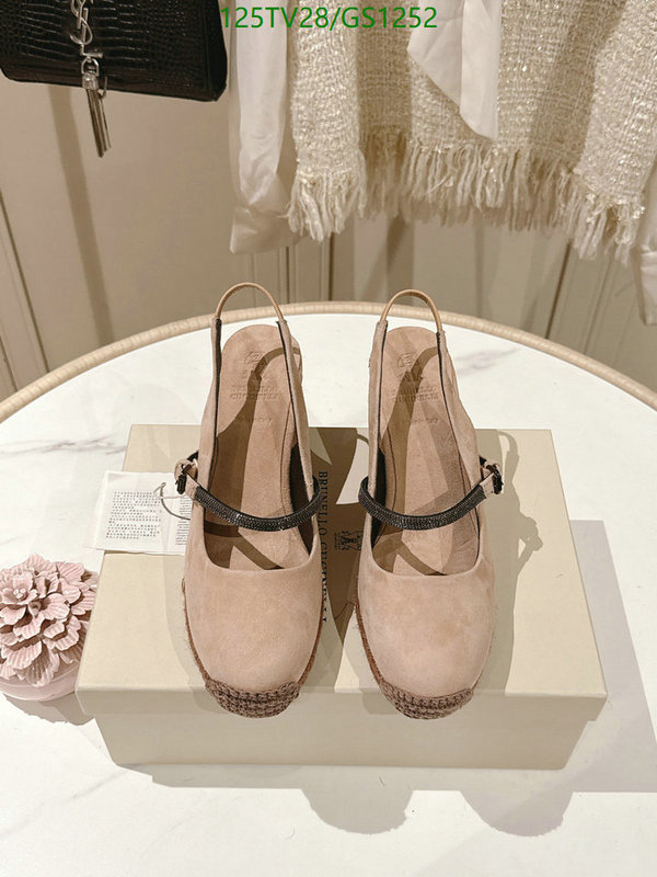 Brunello Cucinelli-Women Shoes Code: GS1252 $: 125USD