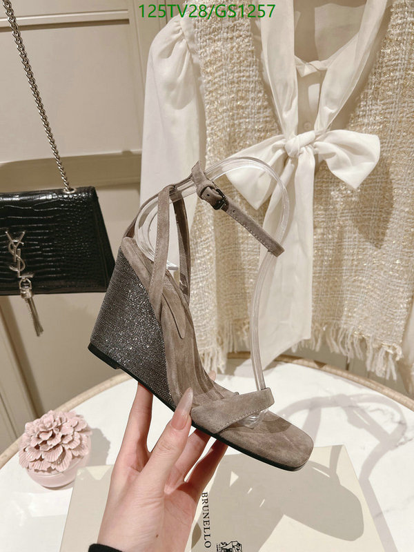 Brunello Cucinelli-Women Shoes Code: GS1257 $: 125USD