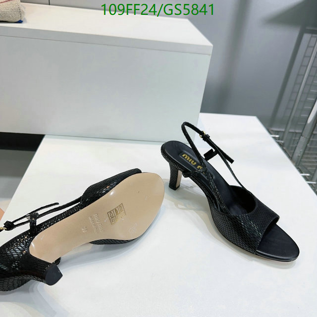 Miu Miu-Women Shoes Code: GS5841 $: 109USD