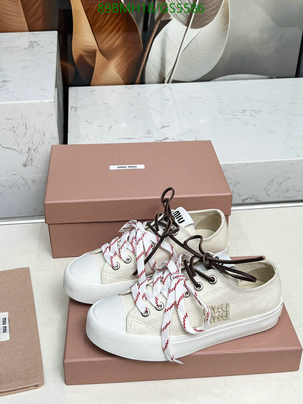 Miu Miu-Women Shoes Code: GS5586 $: 89USD