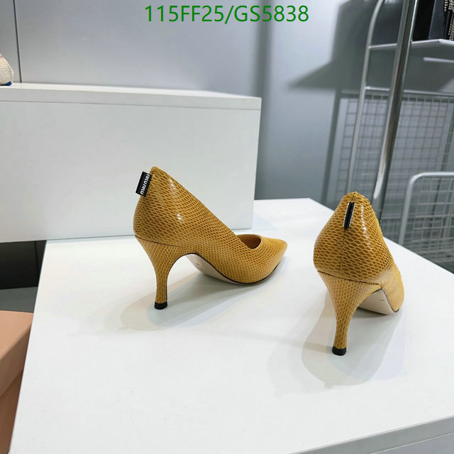 Miu Miu-Women Shoes Code: GS5838 $: 115USD