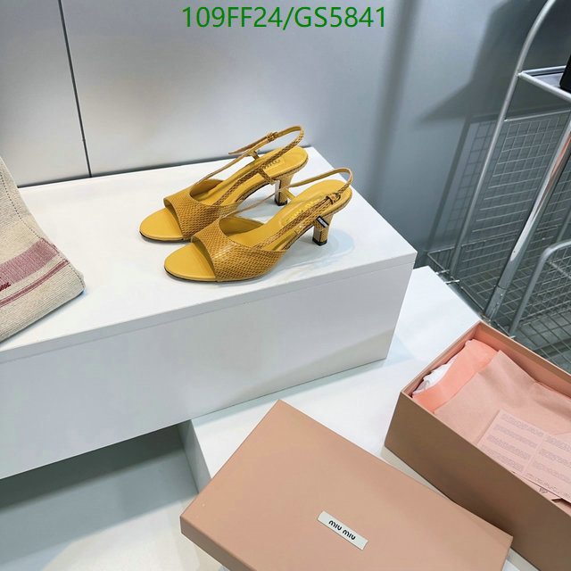 Miu Miu-Women Shoes Code: GS5841 $: 109USD