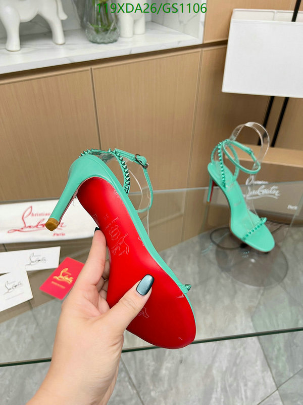 Christian Louboutin-Women Shoes Code: GS1106 $: 119USD