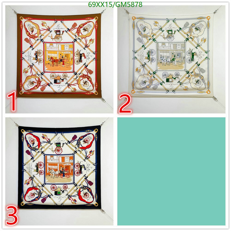 Hermes-Scarf Code: GM5878 $: 69USD
