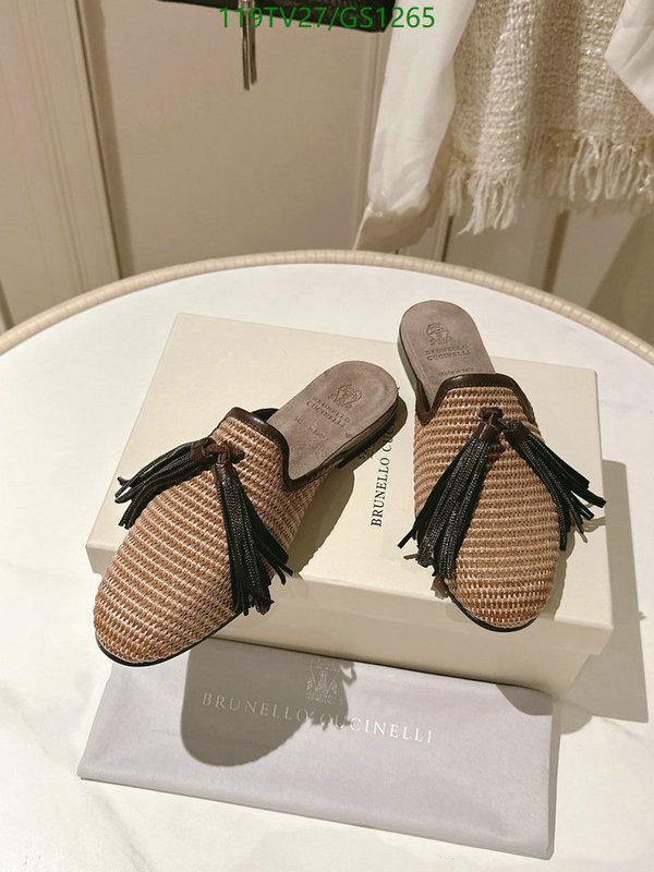 Brunello Cucinelli-Women Shoes Code: GS1265 $: 119USD