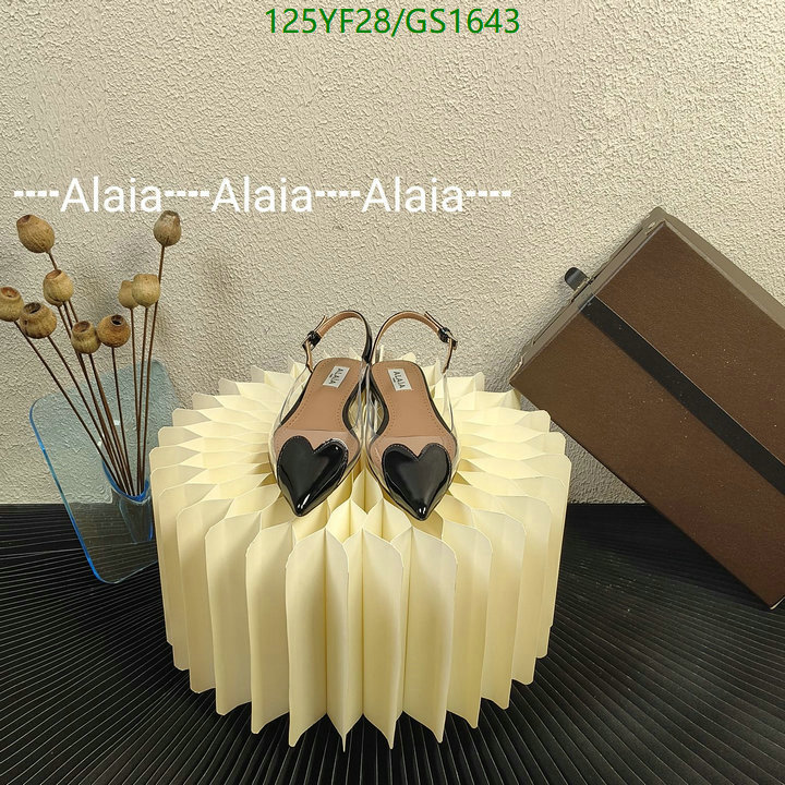 ALAIA-Women Shoes Code: GS1643 $: 125USD