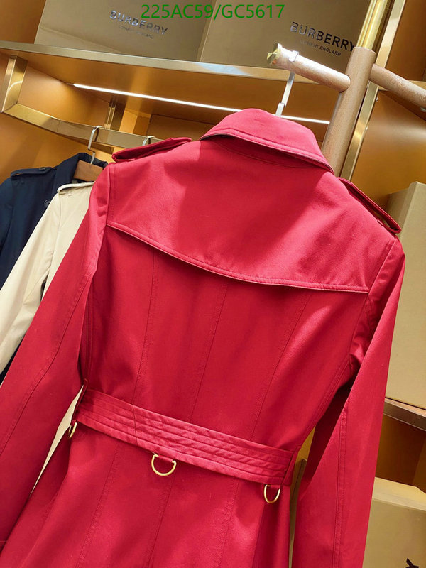 Burberry-Clothing Code: GC5617 $: 225USD