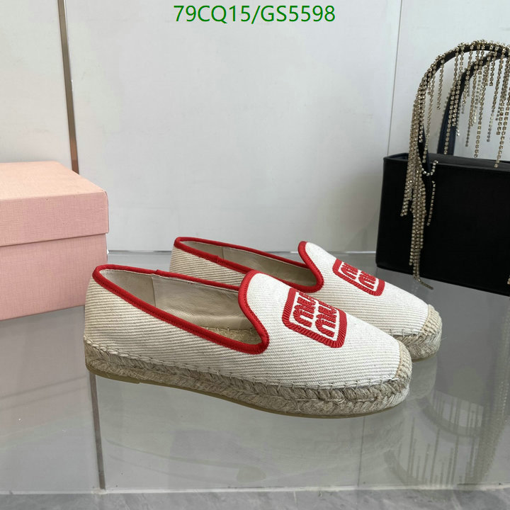 Miu Miu-Women Shoes Code: GS5598 $: 79USD