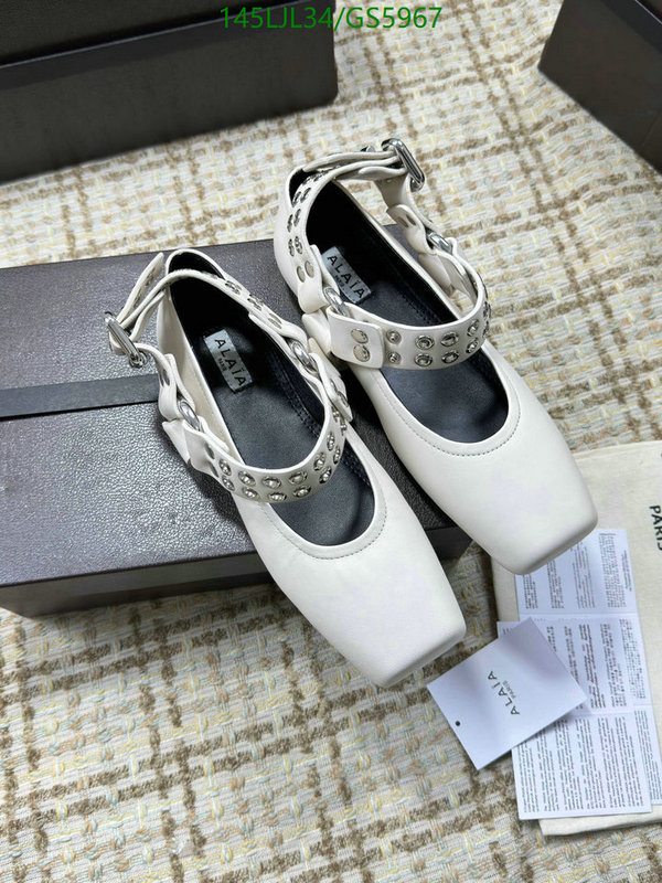 ALAIA-Women Shoes Code: GS5967 $: 145USD