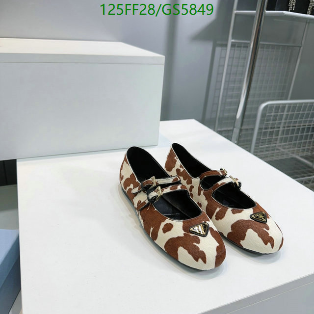 Prada-Women Shoes Code: GS5849 $: 125USD