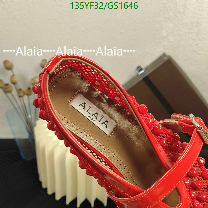 ALAIA-Women Shoes Code: GS1646 $: 135USD