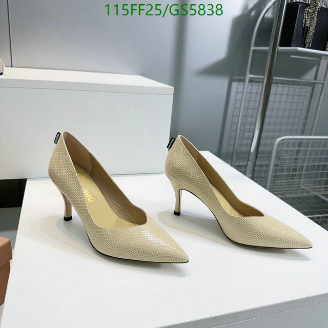 Miu Miu-Women Shoes Code: GS5838 $: 115USD