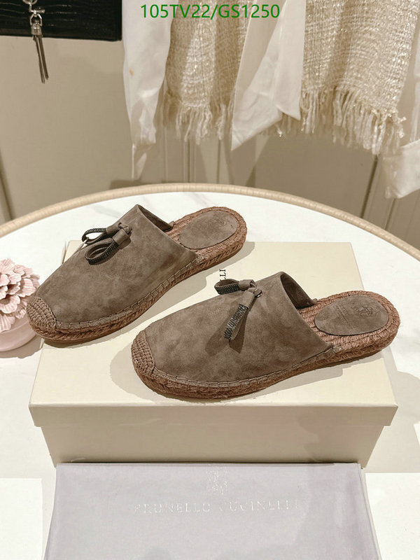 Brunello Cucinelli-Women Shoes Code: GS1250 $: 105USD
