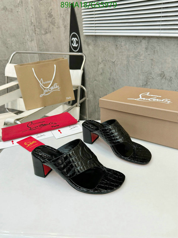 Christian Louboutin-Women Shoes Code: GS5979 $: 89USD