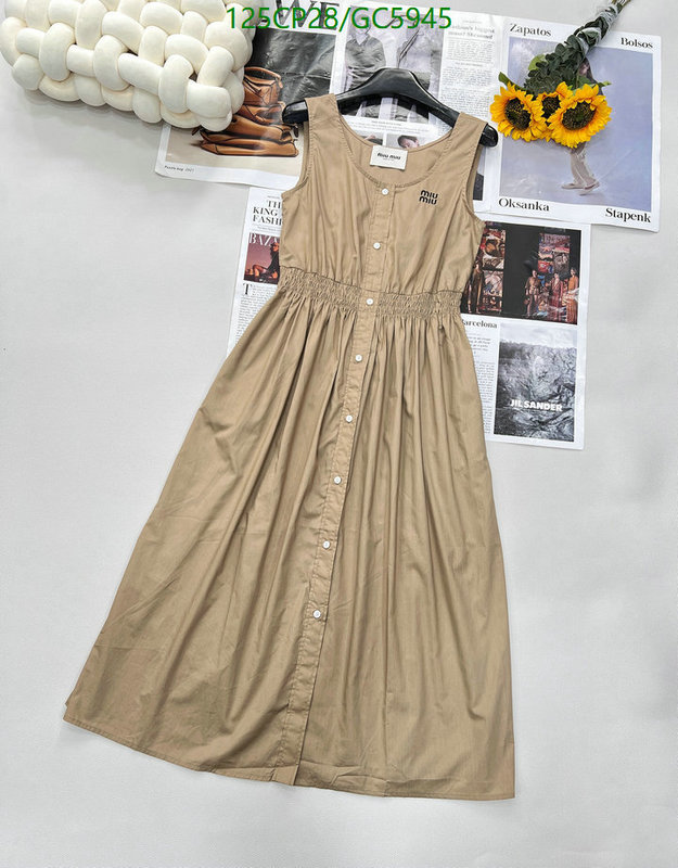 MIUMIU-Clothing Code: GC5945 $: 125USD