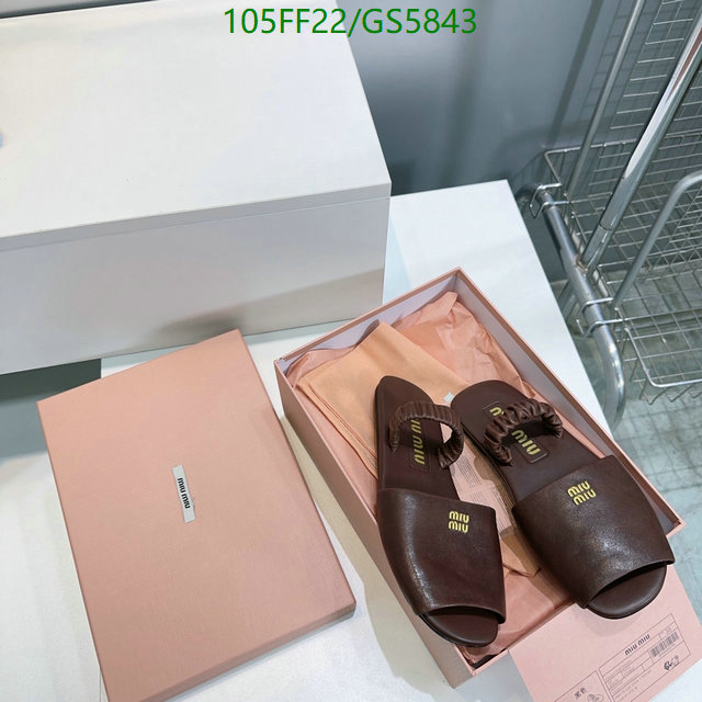 Miu Miu-Women Shoes Code: GS5843 $: 105USD