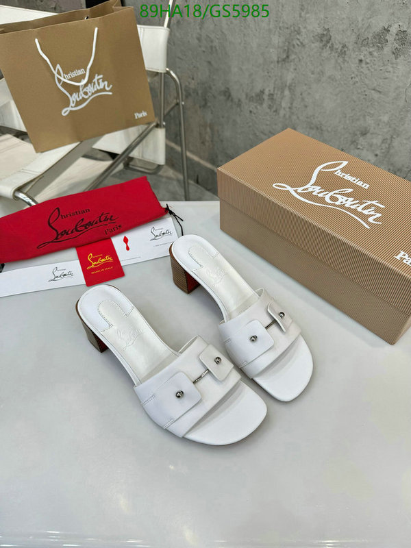 Christian Louboutin-Women Shoes Code: GS5985 $: 89USD