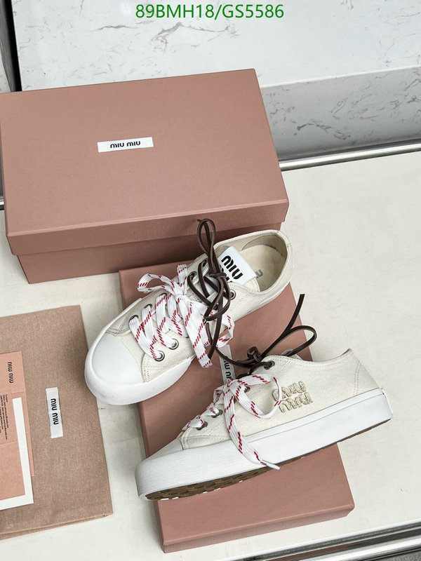 Miu Miu-Women Shoes Code: GS5586 $: 89USD