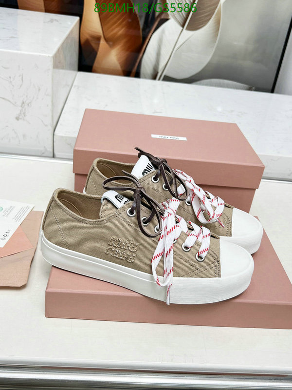 Miu Miu-Women Shoes Code: GS5586 $: 89USD